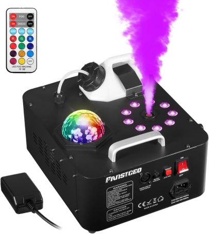 Fog Machine With Disco Light